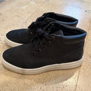 Timberland leather and canvas high tops